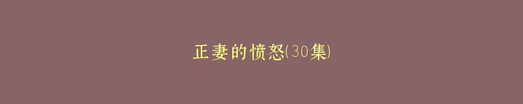 正妻的愤怒（30集）