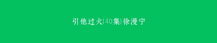 引他过火（40集）徐漫宁