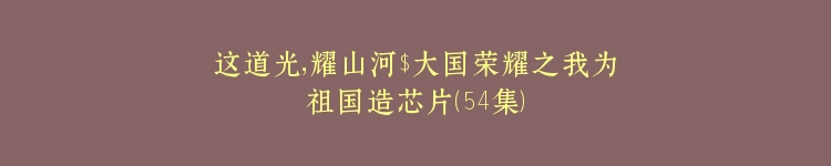 这道光，耀山河$大国荣耀之我为祖国造芯片（54集）