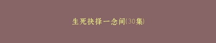 生死抉择一念间（30集）