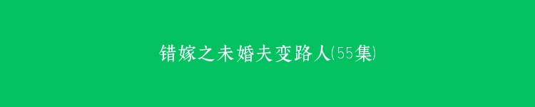 错嫁之未婚夫变路人（55集）