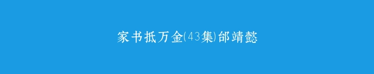 家书抵万金（43集）邰靖懿