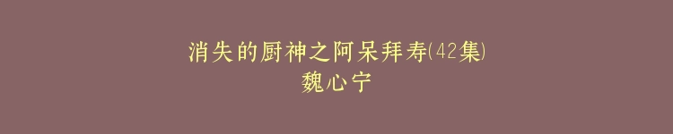 消失的厨神之阿呆拜寿（42集）魏心宁