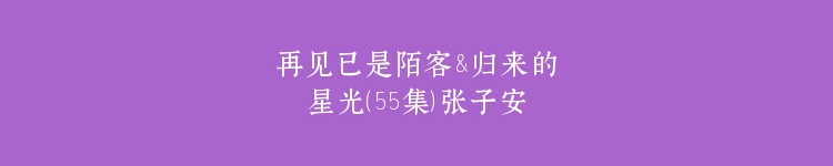 再见已是陌客&归来的星光（55集）张子安