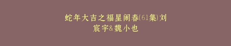 蛇年大吉之福星闹春（61集）刘宸宇＆魏小也