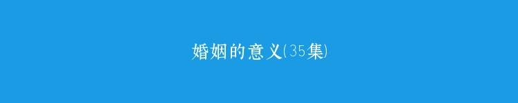 婚姻的意义（35集）
