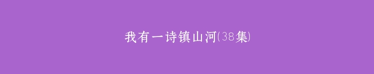 我有一诗镇山河（38集）