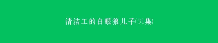 清洁工的白眼狼儿子（31集）