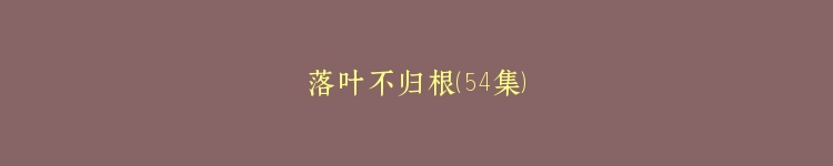 落叶不归根（54集）