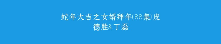 蛇年大吉之女婿拜年（88集）皮德胜＆丁磊