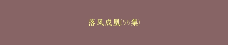 落凤成凰（56集）