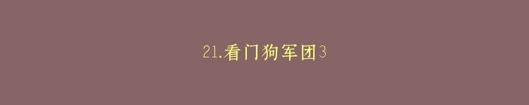 21.看门狗军团3