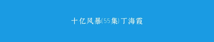 十亿风暴（55集）丁海霞