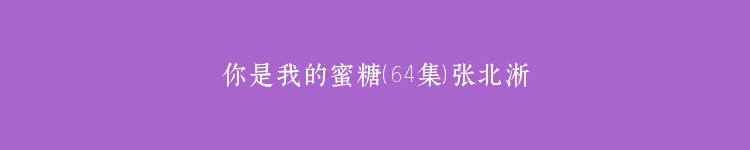你是我的蜜糖（64集）张北淅