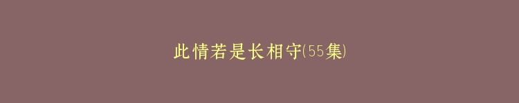 此情若是长相守（55集）
